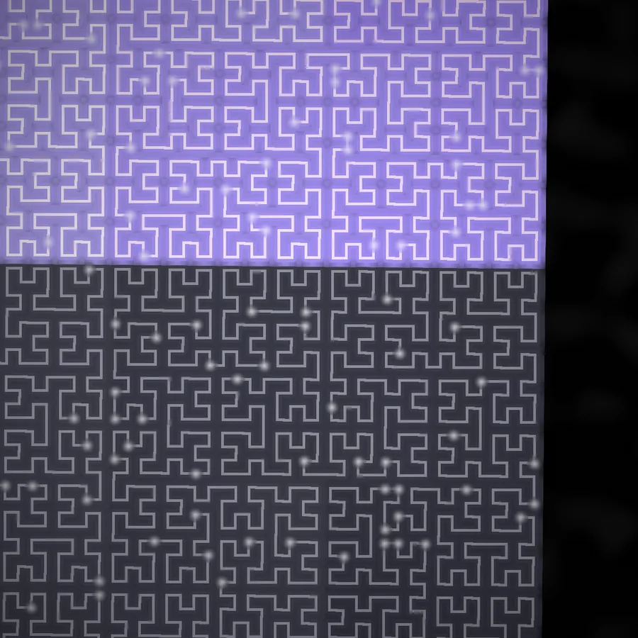 Quantum Steps wallpaper sample