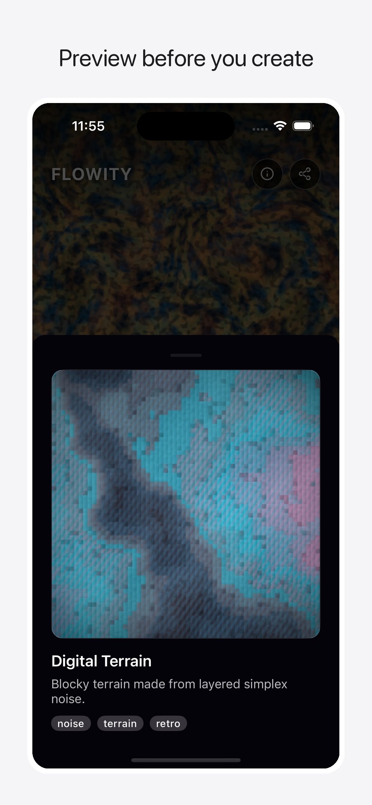 Style detail sheet in Flowity