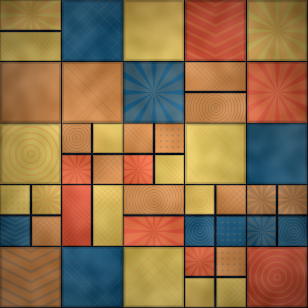 Mosaic Melody wallpaper sample